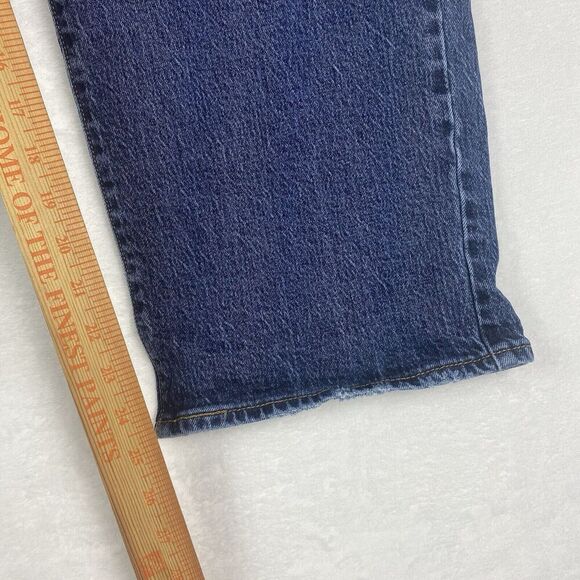 Levis Ribcage Straight Ankle Jeans Womens Size 20W Blue Pockets Denim Pants - Picture 8 of 15